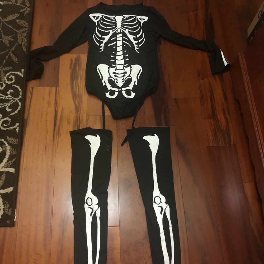 Sexy skeleton costume